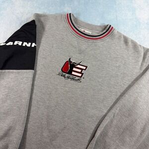 Chase Authentics Sweatshirt Mens Medium Gray Excellent Dale Earnhardt Racing